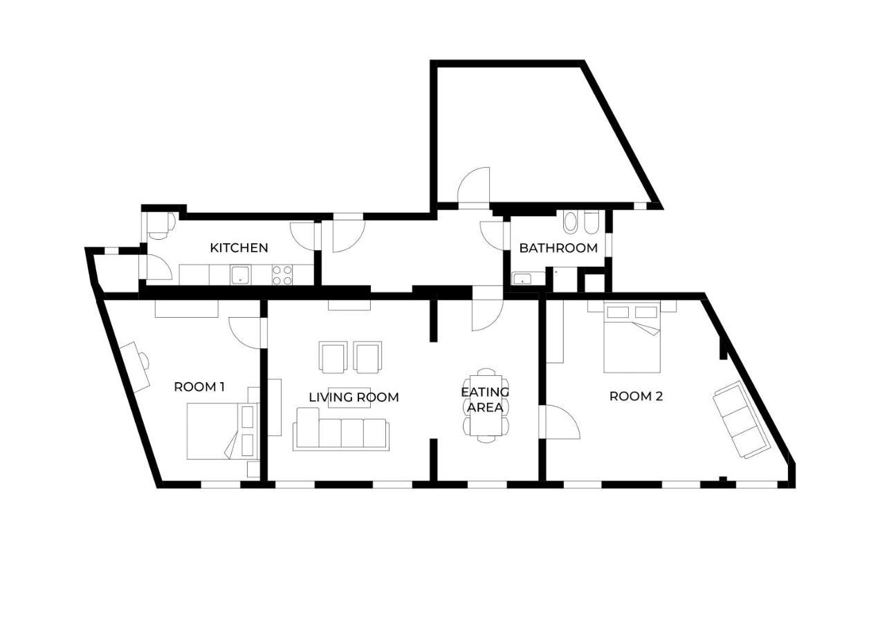 Luxurious, 2 Min To Casino And Roemertherme Apartment Баден Екстериор снимка