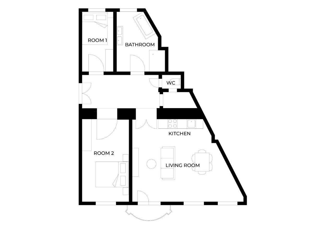 Luxurious, 2 Min To Casino And Roemertherme Apartment Баден Екстериор снимка